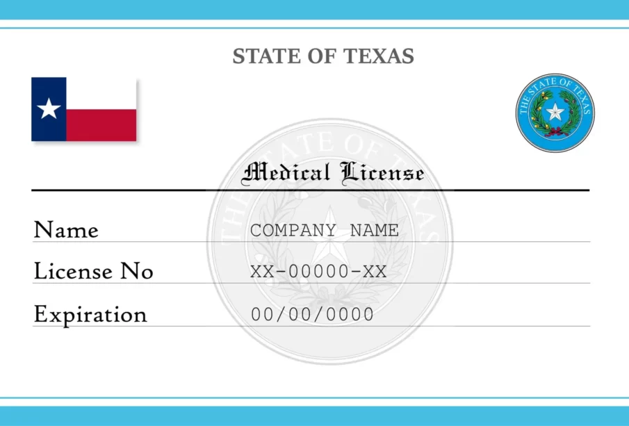 Medical License in Texas